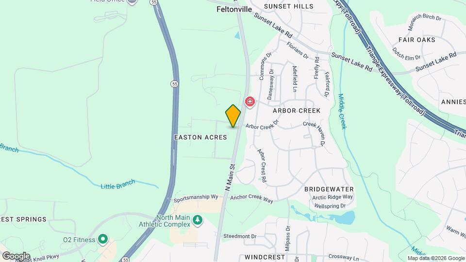 1617 N Main St Map and Location Details