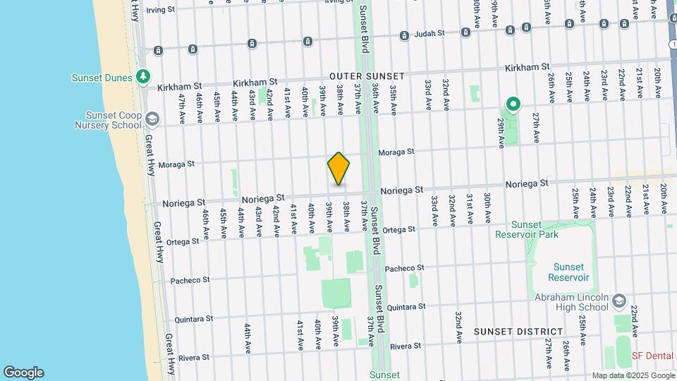 1795 38th Ave Map and Location Details
