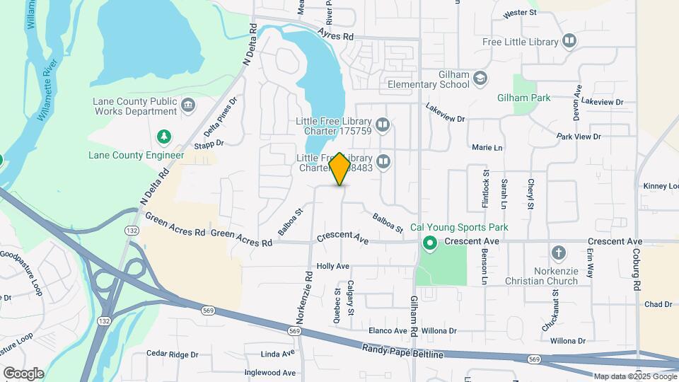 2930 Tulip St Map and Location Details
