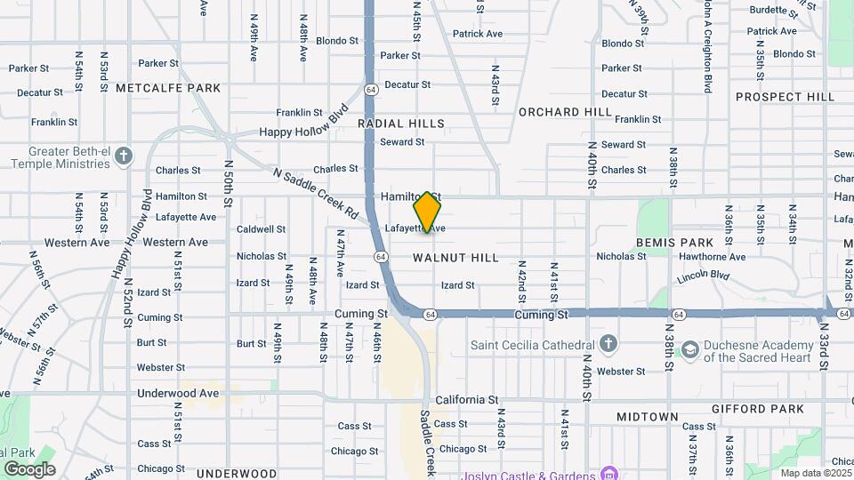 1120 N 45th St Map and Location Details