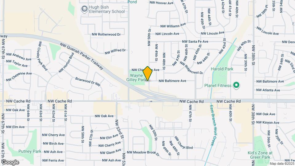 1410 NW 50th St Map and Location Details