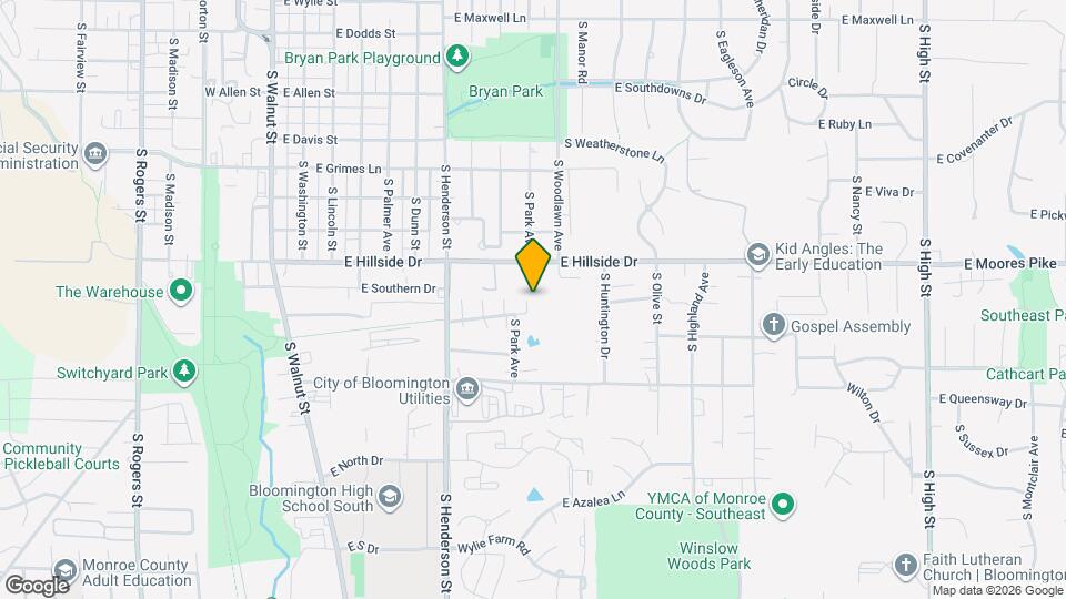 1619 S Troy Ct Map and Location Details