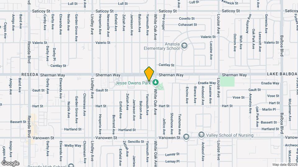 7134 Yarmouth Ave, Unit 7134 1-4 Mapa y Detalles de la Ubicación