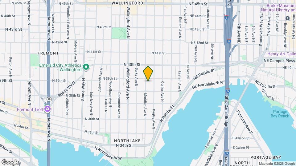 3826 Meridian Ave N Map and Location Details