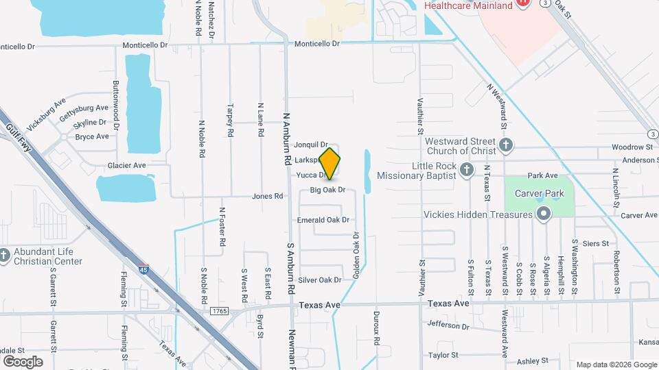 7906 Big Oak Dr Map and Location Details