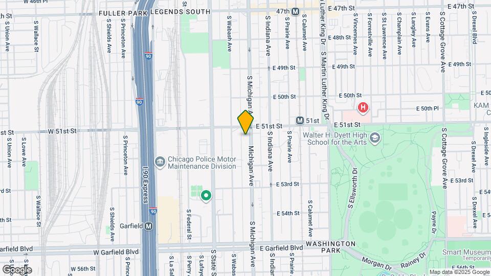 5124 S Michigan Ave Map and Location Details