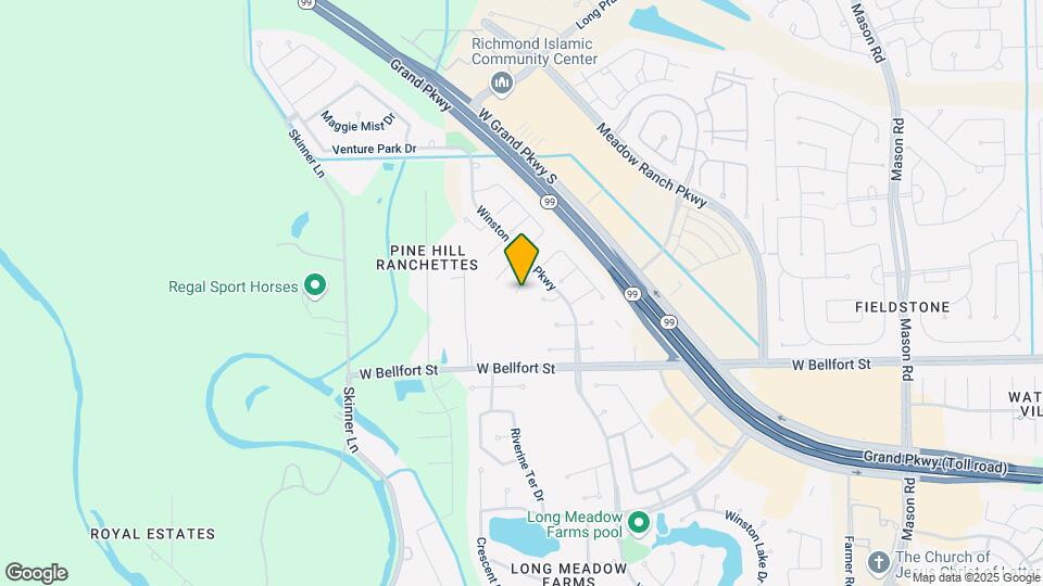21123 Amber Crossing Dr Map and Location Details