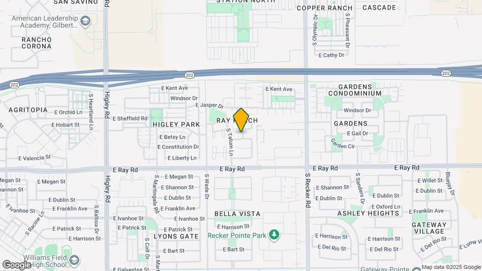 3734 E Betsy Ln Map and Location Details