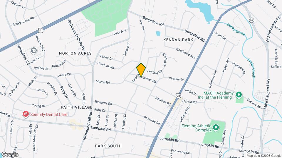 2220 Bandler Rd Map and Location Details