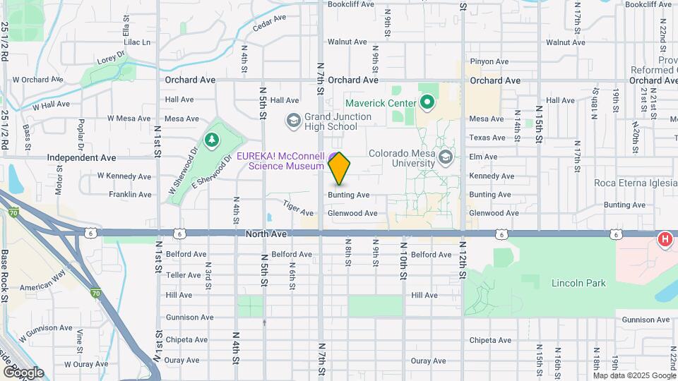 742 Bunting Ave Map and Location Details