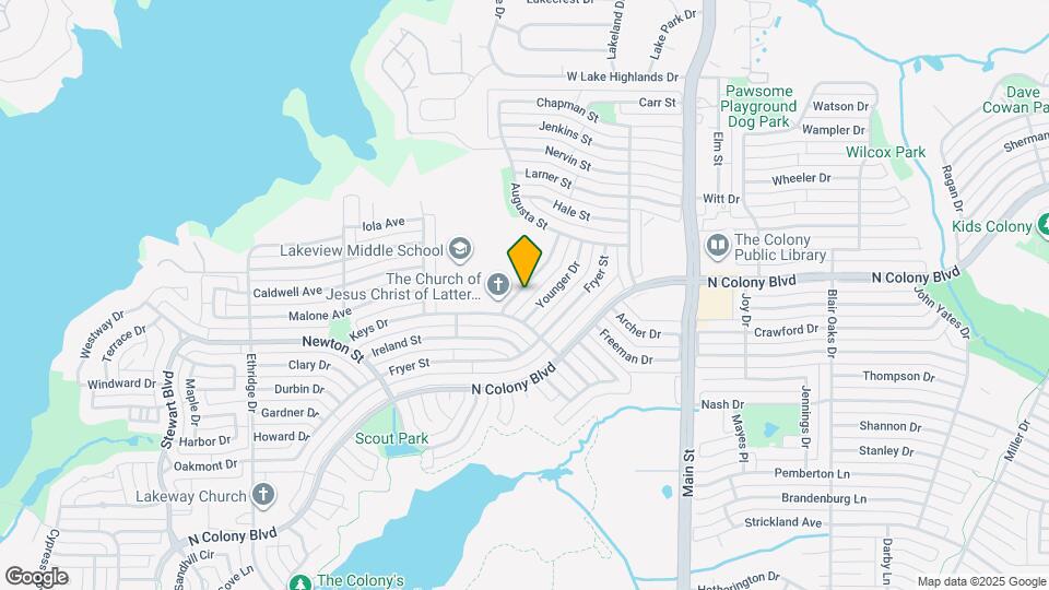 6817 Anderson Dr Map and Location Details