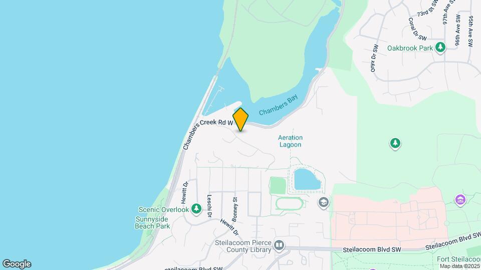 2805 Chambers Bay Dr Map and Location Details