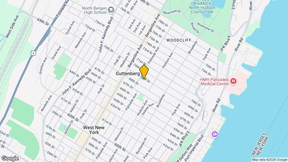 327 69th St Map and Location Details