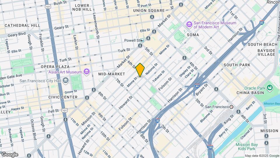 520 Natoma St Map and Location Details