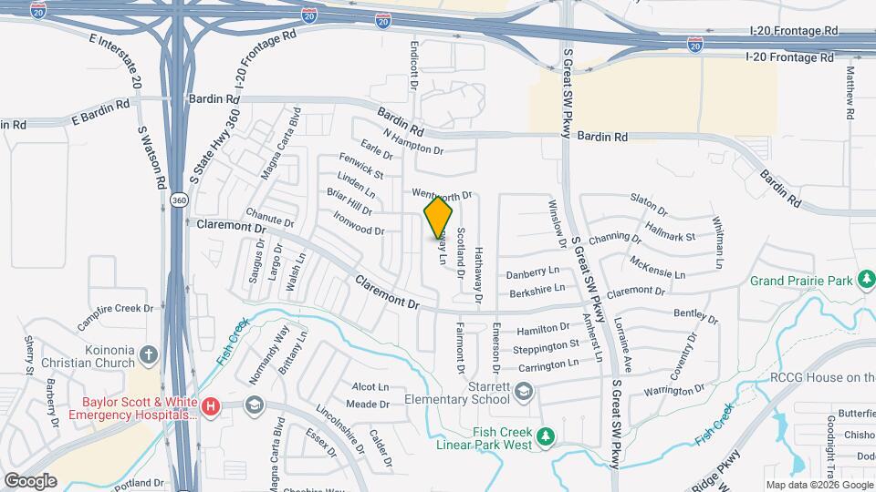 4143 Norway Ln Mapa y Detalles de la Ubicación