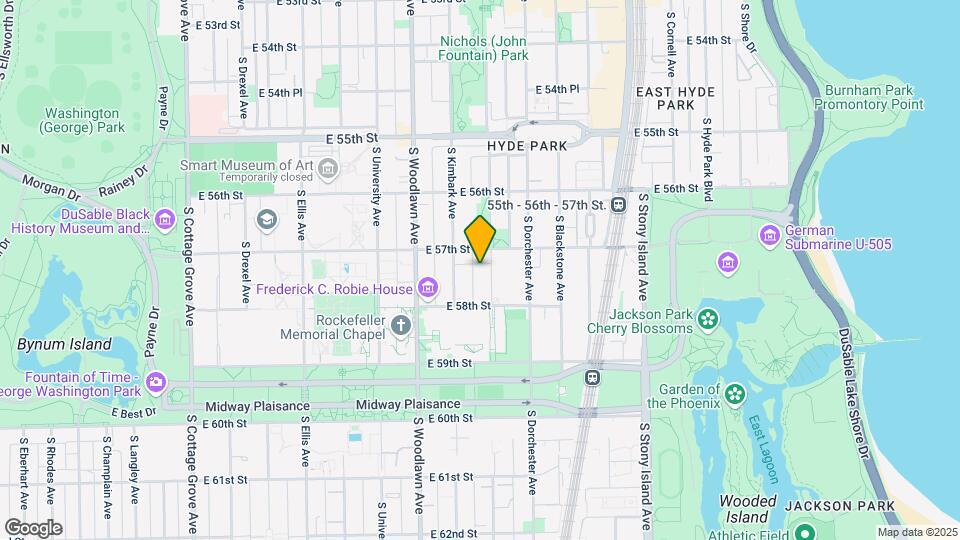 5714-5718 S Kenwood Ave Map and Location Details