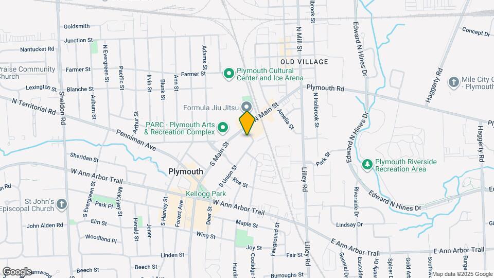 215 N Sydney Ct Map and Location Details