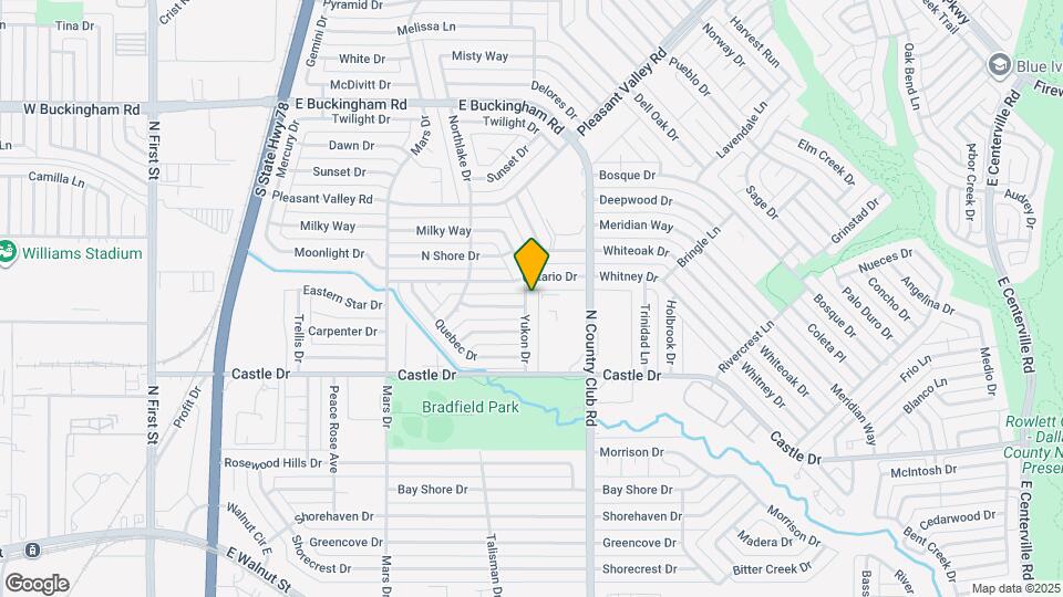 1404 Yukon Dr Map and Location Details