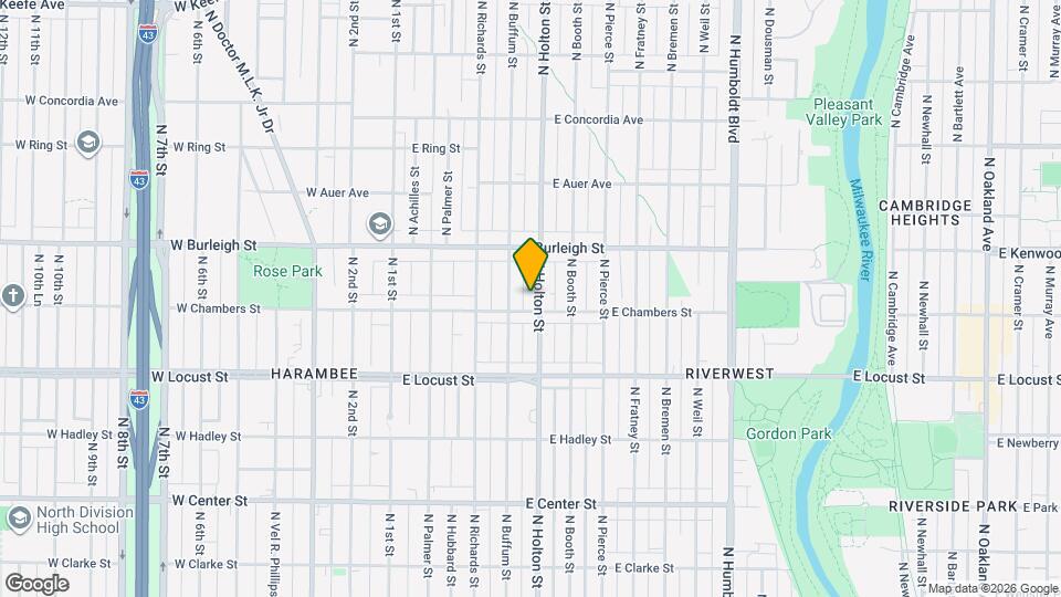 3015 N Holton St Map and Location Details