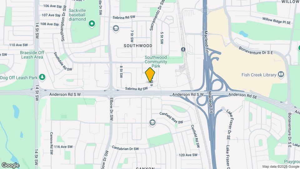 11275D 6 St SW Map and Location Details