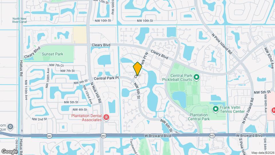 535 NW 98th Ave Map and Location Details