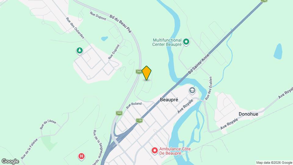 205 De La Colline St Map and Location Details