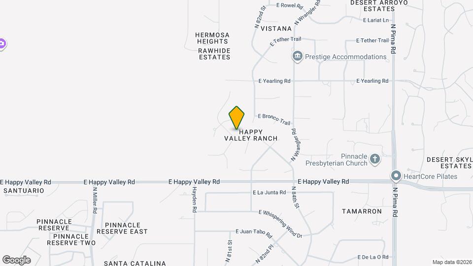 25261 N Ranch Gate Rd Map and Location Details