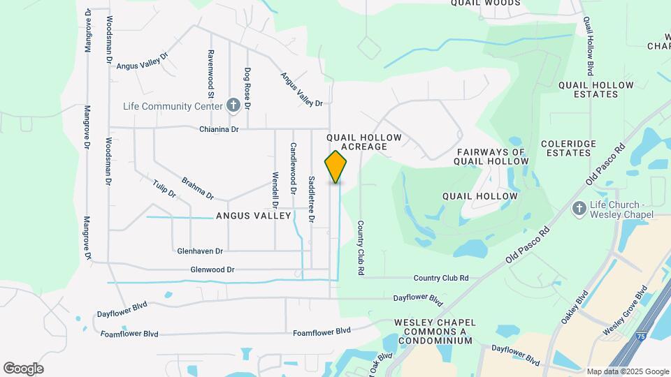 6312 Angus Valley Dr Map and Location Details