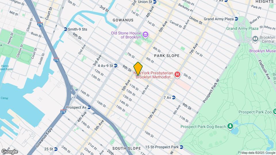 334 9th St Map and Location Details