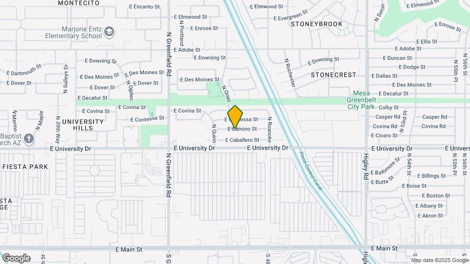 4649 E Camino St Map and Location Details