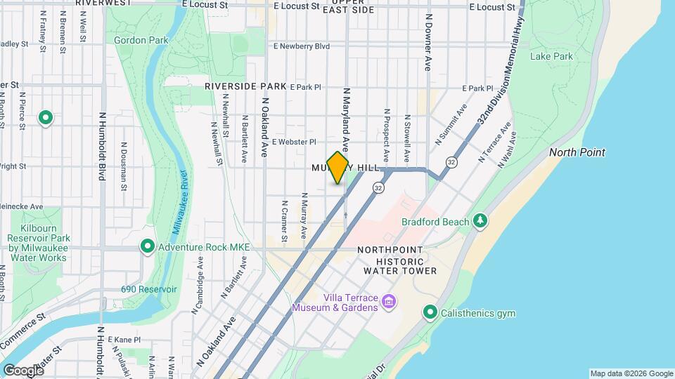 2455 N Maryland Ave, Unit 302 Mapa y Detalles de la Ubicación