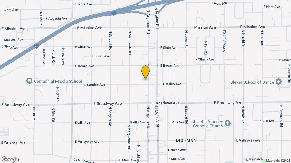 The Cataldo House Apartments Map and Location Details