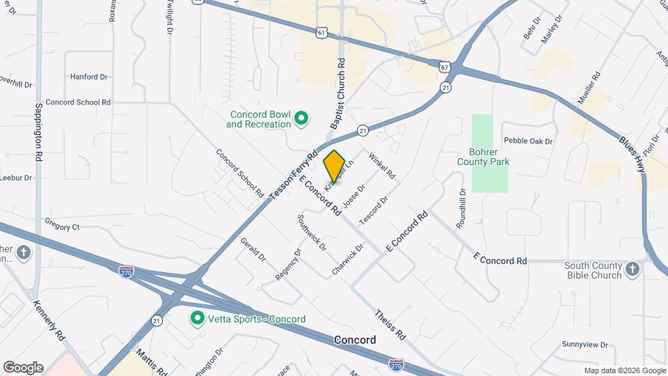 11862 Kramper Ln Mapa y Detalles de la Ubicación