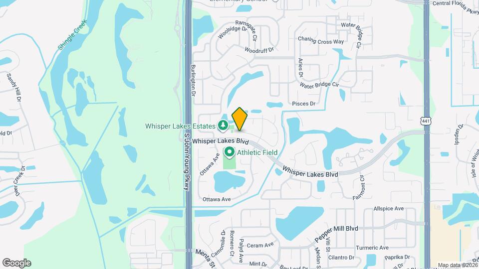 2784 Whisper Lakes Club Cir Map and Location Details