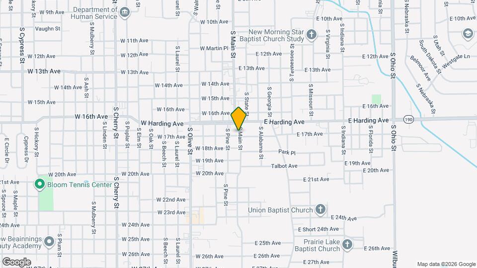 101 W 17th Ave Mapa y Detalles de la Ubicación