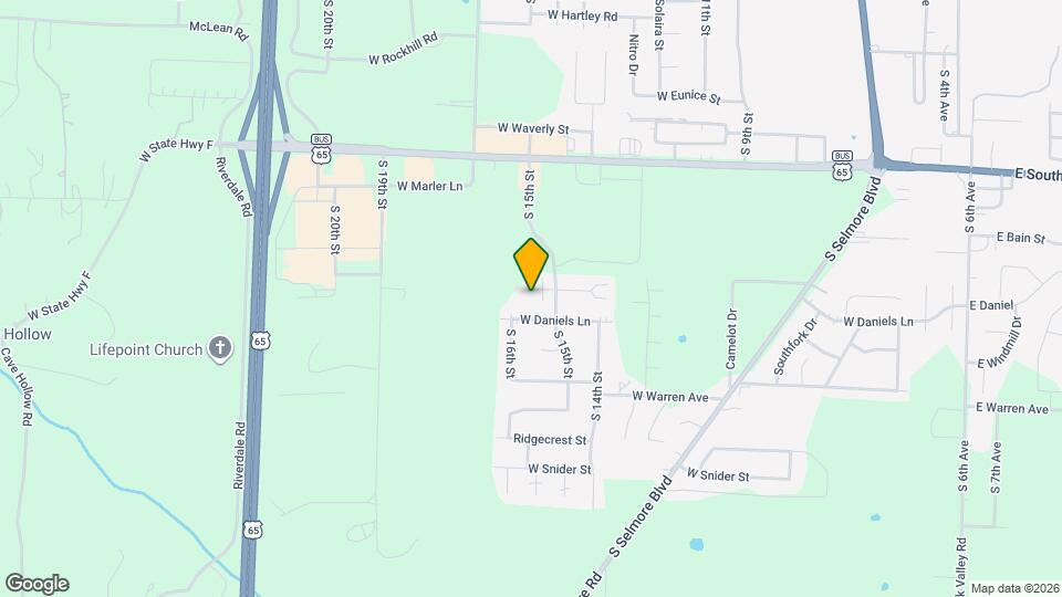 1508 W Rainey St Map and Location Details