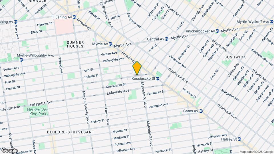 1072 Dekalb Ave Mapa y Detalles de la Ubicación