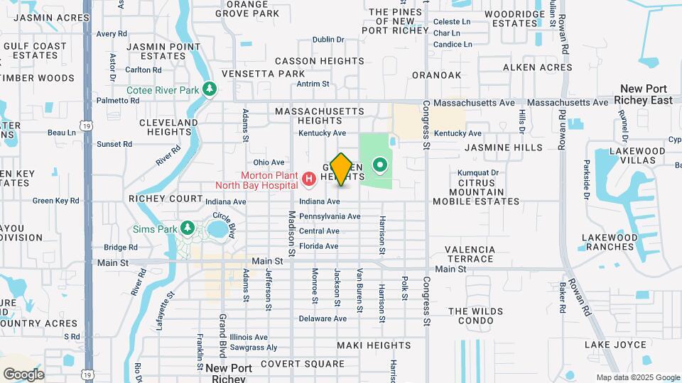 6606 Jackson St Map and Location Details