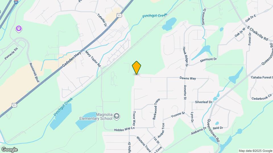 327 Dawn Cir Map and Location Details