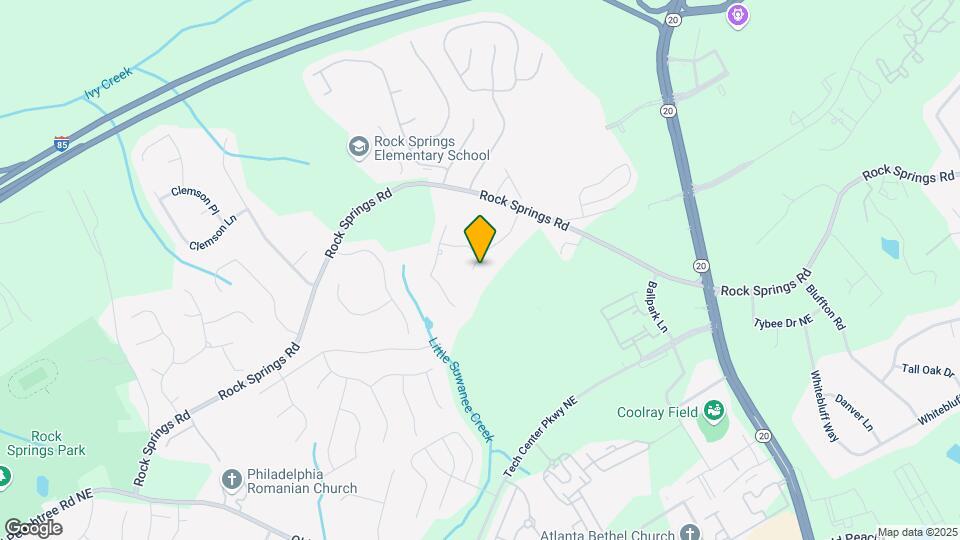 985 Spring Brook Dr Map and Location Details