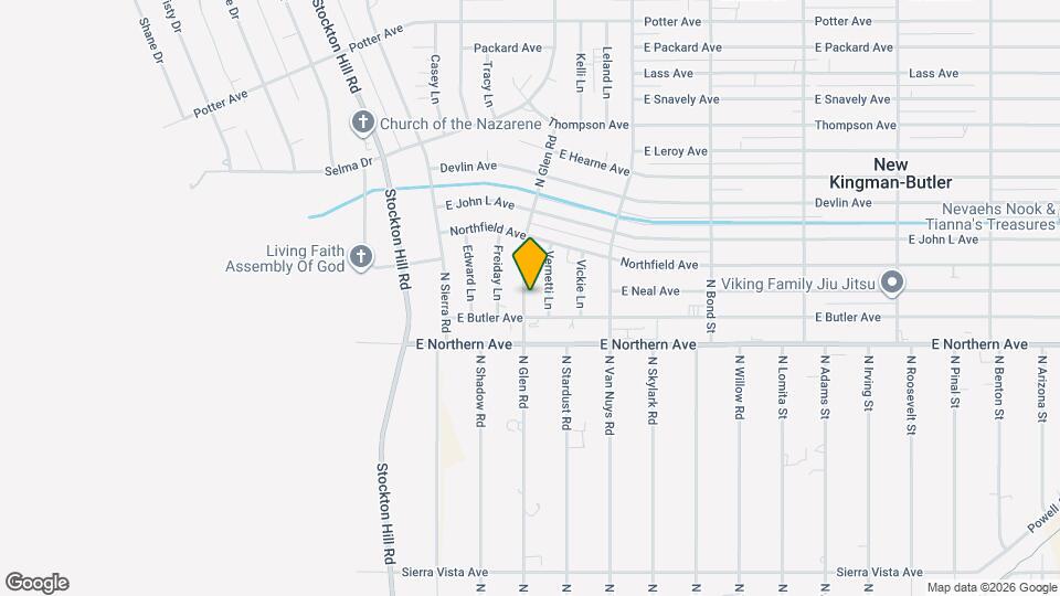 4562 N Glen Rd Map and Location Details