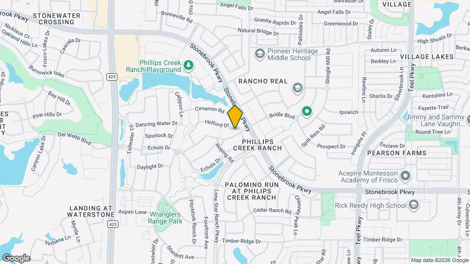 1407 Bridle Blvd Map and Location Details