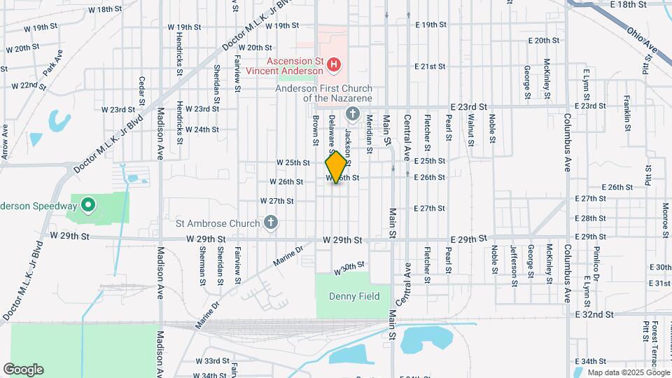2622 Delaware St Map and Location Details