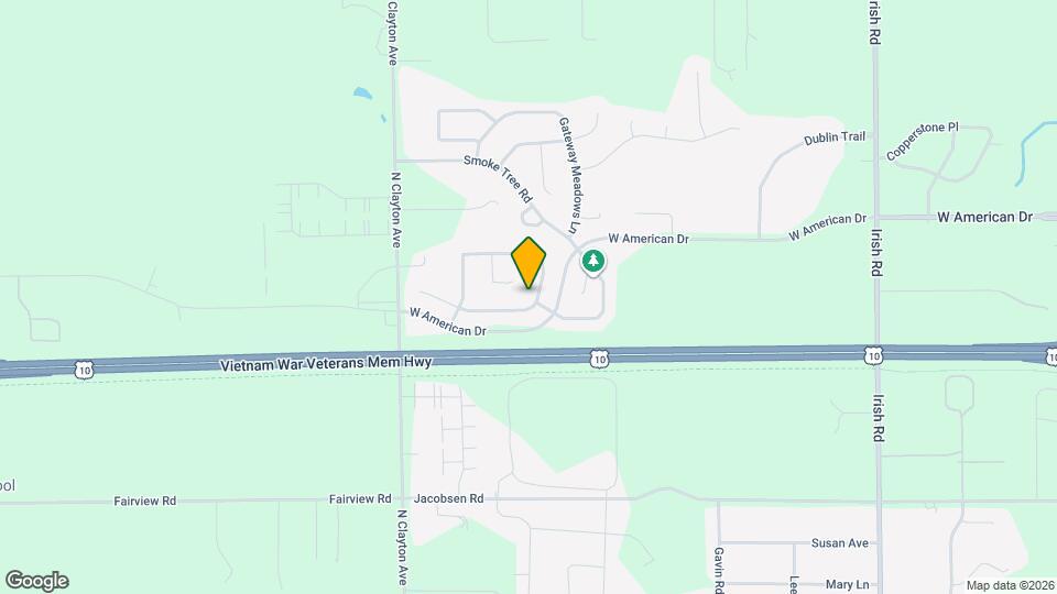 2258 Spring Meadow Dr Map and Location Details