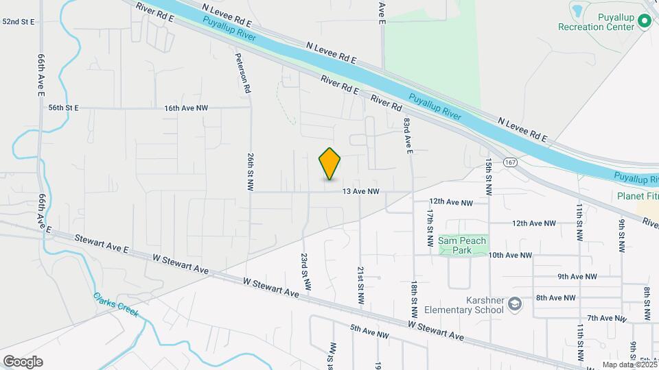 1307 23rd St NW Map and Location Details