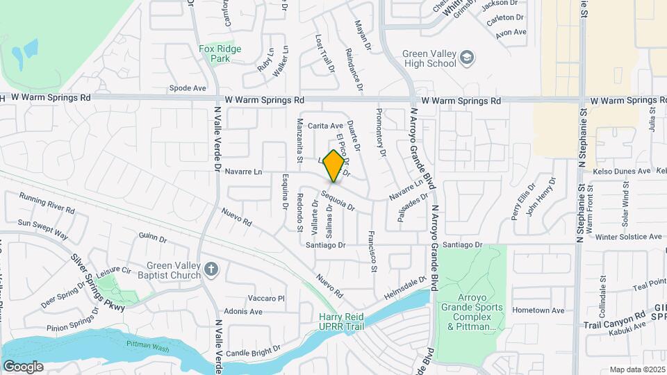 1725 Navarre Ln Map and Location Details