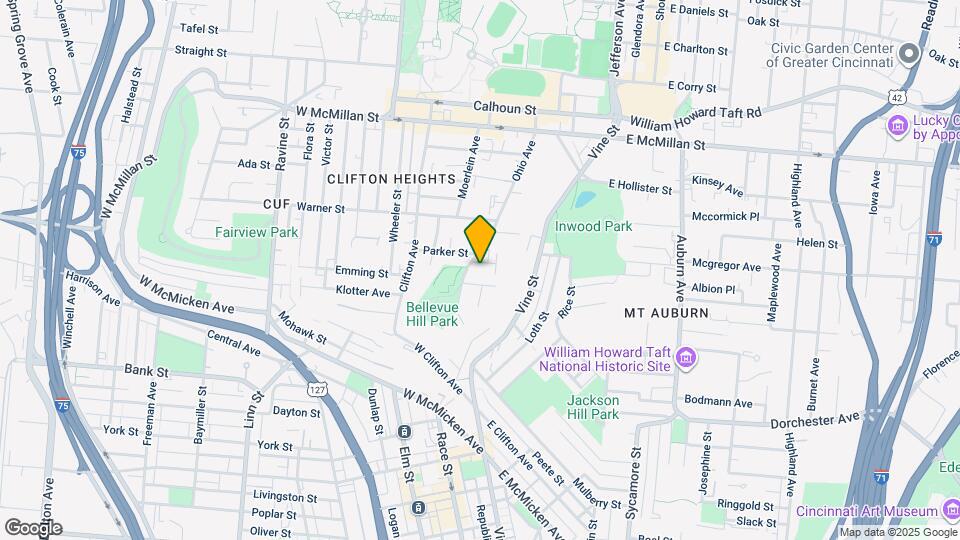 55 Parker St Mapa y Detalles de la Ubicación