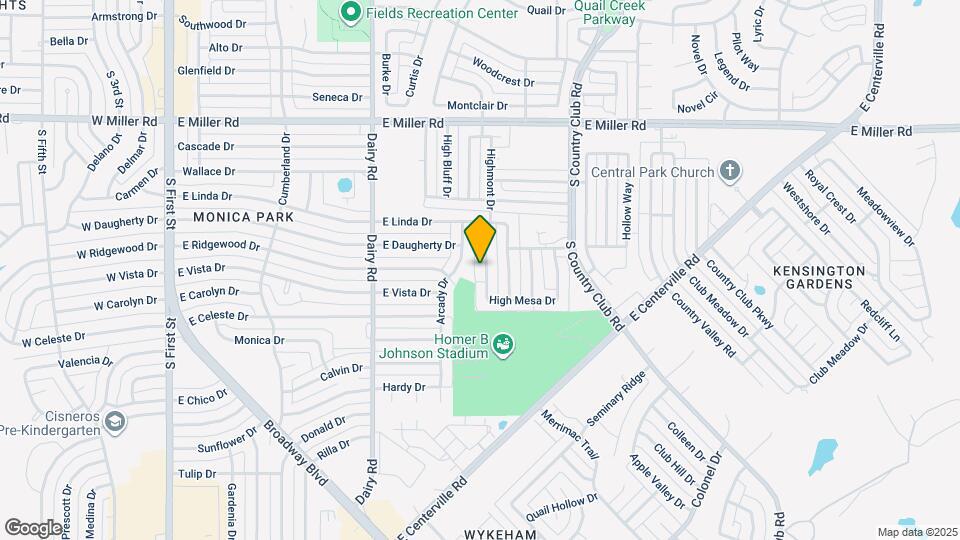2417 Highmont Dr Map and Location Details