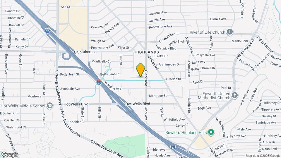 838 Soria Pl Map and Location Details