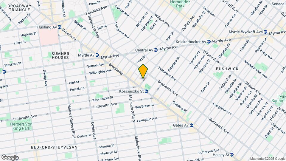 1148 Dekalb Ave Map and Location Details
